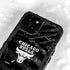 NBA Chicago Bulls Black Animal Print iPhone 15 Plus Waterproof Case