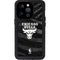 NBA Chicago Bulls Black Animal Print iPhone 15 Pro Waterproof Case
