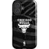 NBA Chicago Bulls Black Animal Print iPhone 16 Magsafe Impact Case
