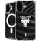 NBA Chicago Bulls Black Animal Print iPhone 16 Plus MagSafe Case