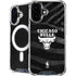 NBA Chicago Bulls Black Animal Print iPhone 16 Plus MagSafe Case