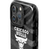 NBA Chicago Bulls Black Animal Print iPhone 16 Pro Impact Case