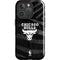 NBA Chicago Bulls Black Animal Print iPhone 16 Pro Magsafe Impact Case