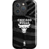 NBA Chicago Bulls Black Animal Print iPhone 16 Pro Magsafe Impact Case