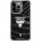 NBA Chicago Bulls Black Animal Print iPhone 16 Pro Max Clear Case