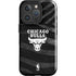 NBA Chicago Bulls Black Animal Print iPhone 16 Pro Max Impact Case