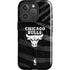 NBA Chicago Bulls Black Animal Print iPhone 16 Pro Max Magsafe Impact Case