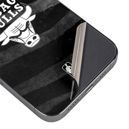 NBA Chicago Bulls Black Animal Print iPhone 16 Pro Skin