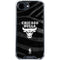 NBA Chicago Bulls Black Animal Print iPhone 16e Clear Case