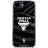 NBA Chicago Bulls Black Animal Print iPhone 16e Clear Case