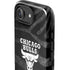 NBA Chicago Bulls Black Animal Print iPhone 16e Impact Case