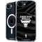 NBA Chicago Bulls Black Animal Print iPhone 16e MagSafe Case