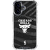 NBA Chicago Bulls Black Animal Print iPhone 17 Clear Case