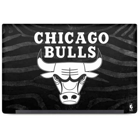 NBA Chicago Bulls Black Animal Print Dell Latitude Skin
