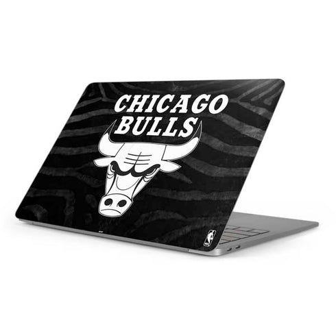 NBA Chicago Bulls Black Animal Print Apple MacBook Pro 16-inch Skin