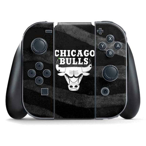 NBA Chicago Bulls Black Animal Print Nintendo Skins