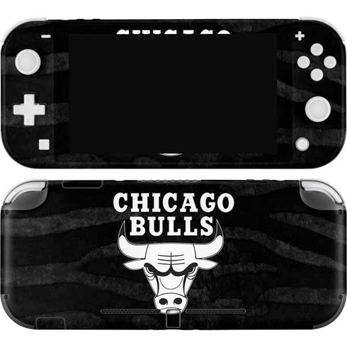 NBA Chicago Bulls Black Animal Print Nintendo Skins
