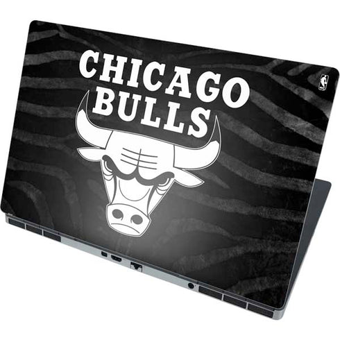 NBA Chicago Bulls Black Animal Print Dell Precision Skin