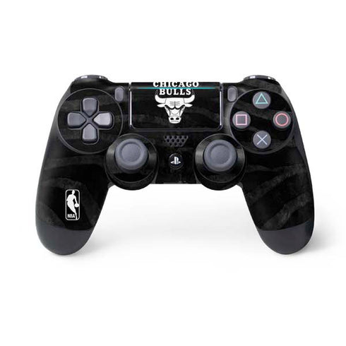 NBA Chicago Bulls Black Animal Print PlayStation PS4 Skins