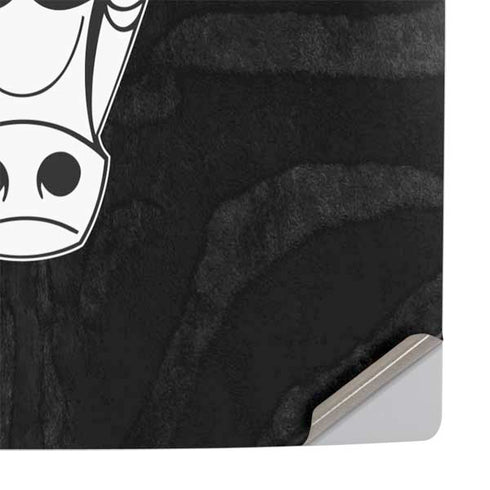 NBA Chicago Bulls Black Animal Print PS5 Pro Console Skin