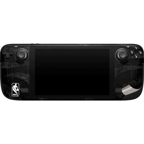 NBA Chicago Bulls Black Animal Print Steam Deck Handheld Gaming Computer Skin