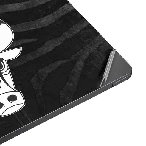 NBA Chicago Bulls Black Animal Print Surface Laptop 7 13.8in Skin