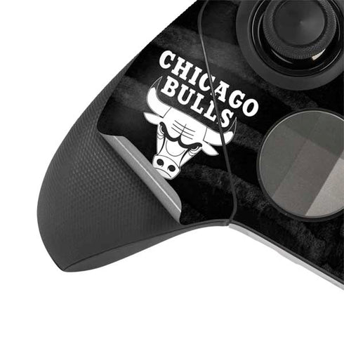 NBA Chicago Bulls Black Animal Print Xbox Elite Wireless Controller Series 2 Skin