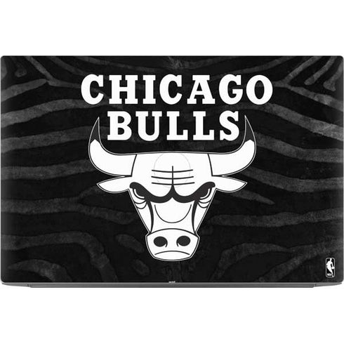NBA Chicago Bulls Black Animal Print Dell XPS Skin