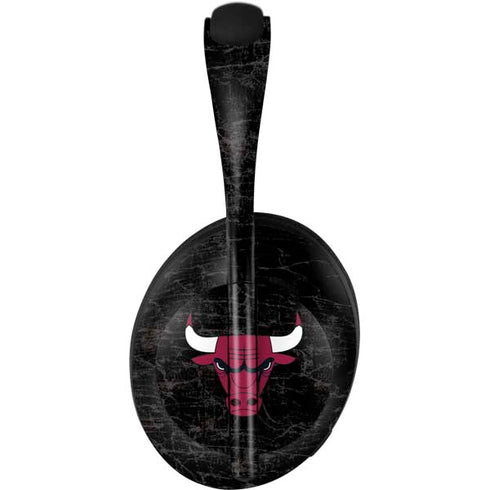 NBA Chicago Bulls Black Distressed Bose Noise Cancelling Headphones 700 Skin