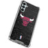 NBA Chicago Bulls Black Distressed Gabb Phone 4 Clear Case