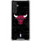 NBA Chicago Bulls Black Distressed Galaxy A17 Clear Case