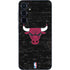 NBA Chicago Bulls Black Distressed Galaxy A35 5G Skin