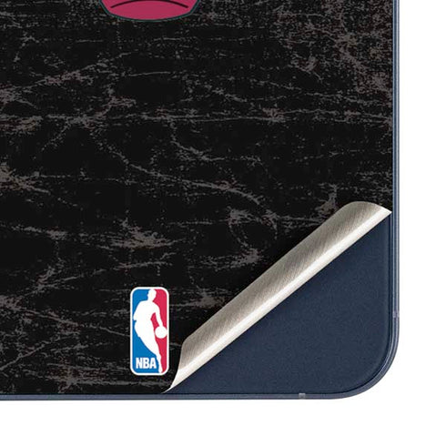 NBA Chicago Bulls Black Distressed Galaxy A35 5G Skin