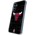 NBA Chicago Bulls Black Distressed Galaxy A55 5G Clear Case