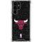 NBA Chicago Bulls Black Distressed Galaxy S23 Ultra Clear Case