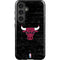 NBA Chicago Bulls Black Distressed Galaxy S25 Plus Impact Case