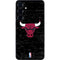 NBA Chicago Bulls Black Distressed Galaxy S25 Plus Skin