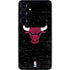 NBA Chicago Bulls Black Distressed Galaxy S25 Plus Skin