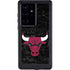 NBA Chicago Bulls Black Distressed Galaxy S24 Ultra Waterproof Case