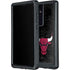 NBA Chicago Bulls Black Distressed Galaxy S24 Ultra Waterproof Case