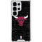 NBA Chicago Bulls Black Distressed Galaxy S25 Ultra Clear Case