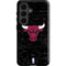 NBA Chicago Bulls Black Distressed Galaxy S26 Impact Case