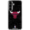 NBA Chicago Bulls Black Distressed Galaxy S26 Plus Clear Case