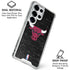 NBA Chicago Bulls Black Distressed Galaxy S26 Ultra Clear Case