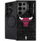 NBA Chicago Bulls Black Distressed Galaxy S26 Ultra Kickstand Case