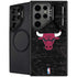 NBA Chicago Bulls Black Distressed Galaxy S26 Ultra Kickstand Case