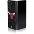 NBA Chicago Bulls Black Distressed Galaxy Z Fold5 5G Skin