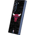 NBA Chicago Bulls Black Distressed Galaxy Z Fold6 Skin