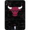 NBA Chicago Bulls Black Distressed Apple iPad Mini Skin