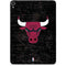 NBA Chicago Bulls Black Distressed Apple iPad Pro Skin